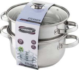 Florina Garnek do gotowania na parze Ambiente Steamer 20 cm 3 elementy 2