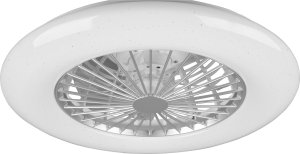 Wentylator Trio RL Wentylator sufitowy z lampą LED RGB STRALSUND R62522987 srebrny 3
