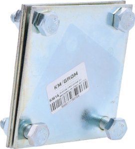 KM GROM Złącze do bednarki B=50 mm (trzy płytki) 2