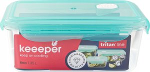 Keeeper Keeeper Tritan Tina Pojemnik Na Żywność Z Klipsem 1,35l Seledynowy 111346... 2