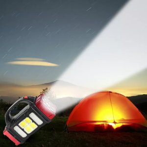 Latarka Przenośna lampa latarka solarna HB-1678 powerbank dwustronna 38W Przenośna lampa latarka solarna HB-1678 powerbank dwustronna 38W 10