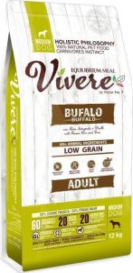 Vivere Dog Medium Adult Buffalo 12kg 1