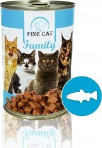 Get Wild FINE CAT Family - ADULT FISH puszka 415g 1