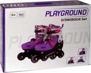 Rolki ŁyżwoRolki regulowane 3w1 Rolki Wrotki Łyżwy 30-33 3