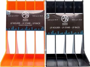 Jcpal Vinyl record stand black 10