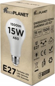 Kanlux Żarówka Led E27 A60 15W 1500Lm 4000K Barwa Neutralna Ep0119 Ecoplanet 1