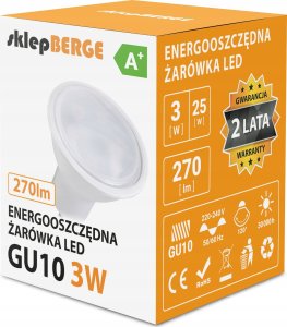 Kanlux Żarówka Led Gu10 3W 270Lm 4000K Barwa Neutralna Ep0125 Ecoplanet 1