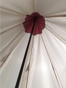 Namiot turystyczny Redcliffs Namiot tipi 250x250x240cm beżowy Redcliffs 9