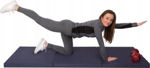 Hobbygarden MATERAC SKťADANY ALEX - L - GRANATOWY 8