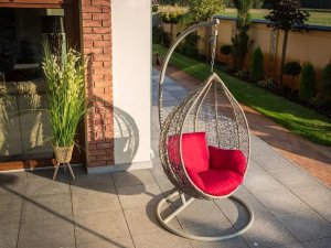 Hobbygarden PODUSZKA BARRY CZERWONY OXFORD 6