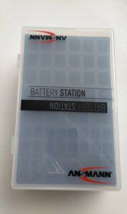 Ansmann ANSMANN 1900-0041 Storage box for up to 24x Mignon AA, 16x Micro AAA and 4x 9V E-Block 7