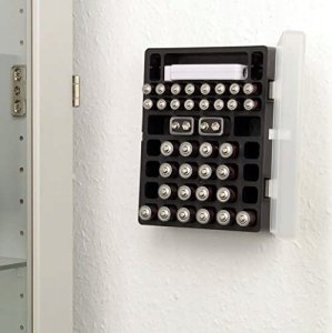 Ansmann ANSMANN 1900-0041 Storage box for up to 24x Mignon AA, 16x Micro AAA and 4x 9V E-Block 9