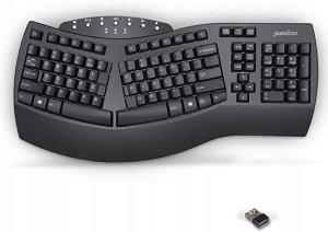 Klawiatura Perixx Perixx Periboard-612W DE, wireless ergonomic split keyboard, white 3