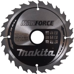Makita PIŁA TARCZOWA DO DREWNA MAKFORCE 170x30mm 24-ZEBY >>>B-32225 1