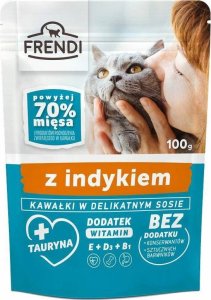 Pet Republic FRENDI KOT sasz.100g INDYK sos /24 1