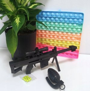 Mega Creative KARABIN DZWIE 17X38 MILITARY MC B/C 72/144 9