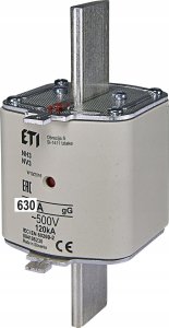 Etipo Wkładka topikowa ETI Polam NH3 004186133 gG 630A 400V KOMBI przemysłowa zwłoczna 1