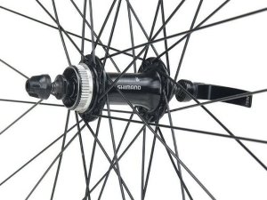 Rodi Koło przód 27,5 Disc piasta Shimano HB-TX505 Center Lock, obręcz Rodi Excalibur XC czarna - szprychy czarne Uniwersalny 2