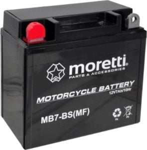 Moretti Akumulator AGM (GEL) MB7-BS Moretti 12V 7Ah 85A L+ 1