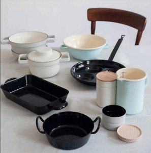 Patelnia Riess Patelnia głęboka z dwoma uchwytami 30cm 2