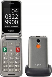 Telefon stacjonarny Gigaset Gigaset GL590 Titan silber mit Ladeschale 1