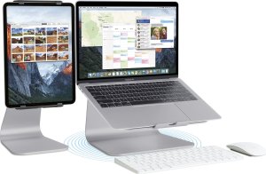 Raindesign mStand360 Laptop Stand, S.Gray 4