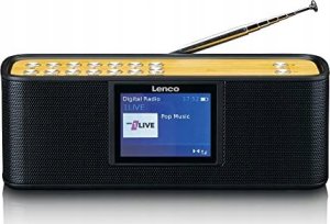 Wieża Lenco LENCO PDR-045BK DAB+-Radio mit Bluetooth 5.0, schwarz 1