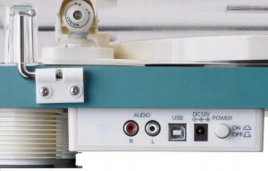 Gramofon Lenco LENCO LS-50TQ Plattenspieler, türkis 8