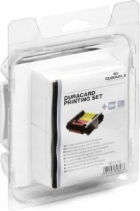 Durable DURABLE Duracard Printing Set 1Farbband +100 Plastikkarten 1