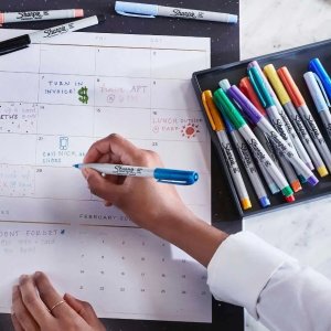 Sharpie Sharpie Faserschreiber Ultra Fine EF Schw/Blau/Rot/Grün 4er Blister 4