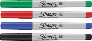 Sharpie Sharpie Faserschreiber Ultra Fine EF Schw/Blau/Rot/Grün 4er Blister 7