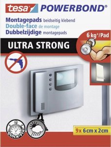 Tesa tesa Powerbond Podkładki montażowe Ultra Strong 9 St. 0,06m 20mm 2