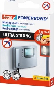 Tesa tesa Powerbond Podkładki montażowe Ultra Strong 9 St. 0,06m 20mm 3