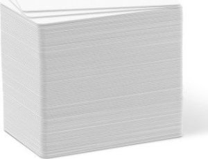 Durable DURABLE Duracard Plastikkarten Standard 100 Stück weiß 2