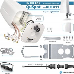 Antena QuWireless QuSpot for RUTx11 8