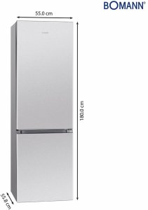 Lodówka Bomann Bomann KG 184.1 ix-look 5