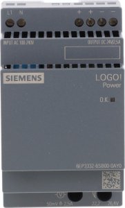 Siemens Zasilacz LOGO!POWER 24V 2,5A 6EP3332-6SB00-0AY0 1