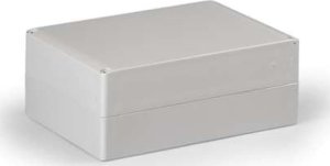 Ensto Obudowa Cubo S 175x250x100mm podstawa 50mm boki gładkie pokrywa szara IP67 PC SPCP182510G 1