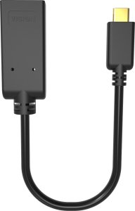 Adapter AV Vision VISION Professional installationstauglicher Adapter USB-C zu HDMI - 30 JAHRE GARANTIE - Lasst sich an USB-C anschliessen und hat eine normal grosse HDMI-Buchse - Maximale Auflosung 4K bei 30 Hz - USB-C 3.1 (M) zu HDMI (F) - Treiber in de 3