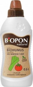 Biopon BIOHUMUS - DO . WARZYW I ZIÓŁ 0.5L (1 SZT) 1