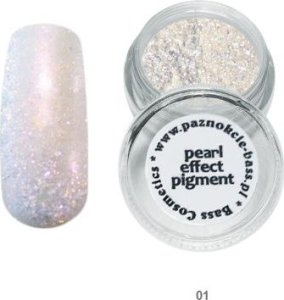 Bass Cosmetics Pigment efekt syrenki - 01 - płatki srebrno-różowe 7 ml / Bass Cosmetics 1