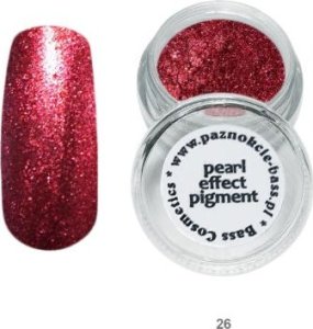 Bass Cosmetics Pigment pył - 26 - czerwony burgund 7 ml / Bass Cosmetics 1