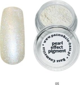 Bass Cosmetics Pigment perłowy 7 ml efekt syrenki pył srebrny / Bass Cosmetics 1