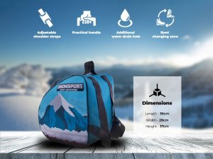 Snowsport Pokrowiec na buty narciarskie dla dzieci Snowsport Boot Bag SnowCraft 2022 1