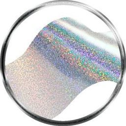 Bass Cosmetics Folia transferowa srebrna, holo matrix - 0.5 m / Bass Cosmetics 1