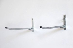 Krosstech Wieszak na rower składany Krosstech 2 rowery HAK uchwyt DUO 55 ocynkowany Uniwersalny 2