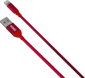 Kabel USB Yenkee YCU 611 RD USB / lightning 1m 2