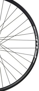 XMX Koło tylne 28" - 29" piasta XMX-A291QR hamulec tarczowy, łożyska maszynowe, obręcz Rodi FW DISC czarna, szprychy czarne Uniwersalny 4