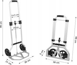Gotel O5C WÓZEK TRANSPORTOWY MAGAZYNOWY ALUMIN 3