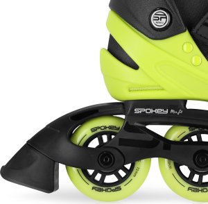 Rolki Spokey MrsFIT rekreacyjne limonkowe r. 39 6